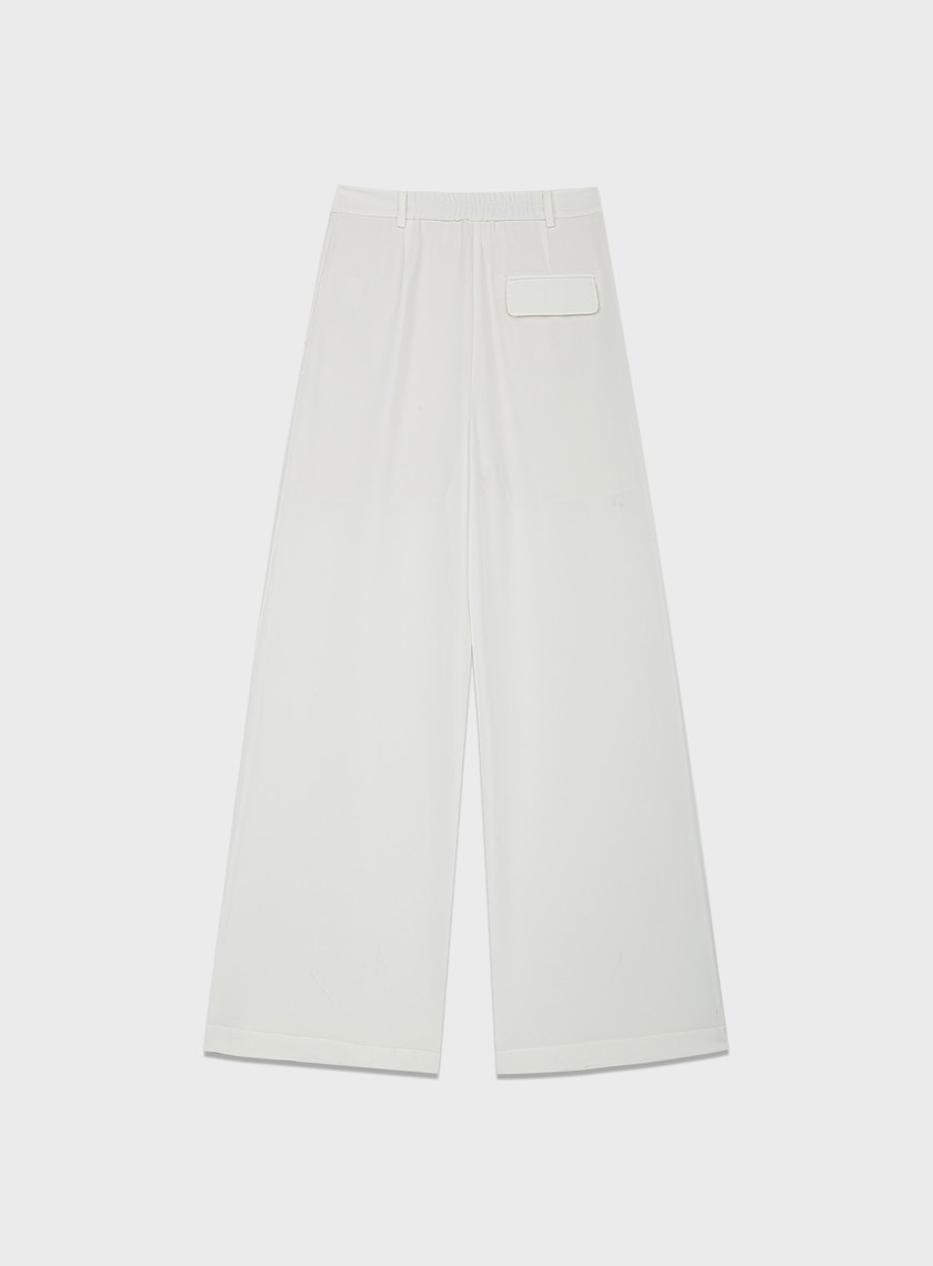 俐落涼感西裝寬褲