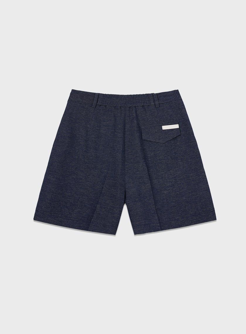 仿牛仔休閒短褲