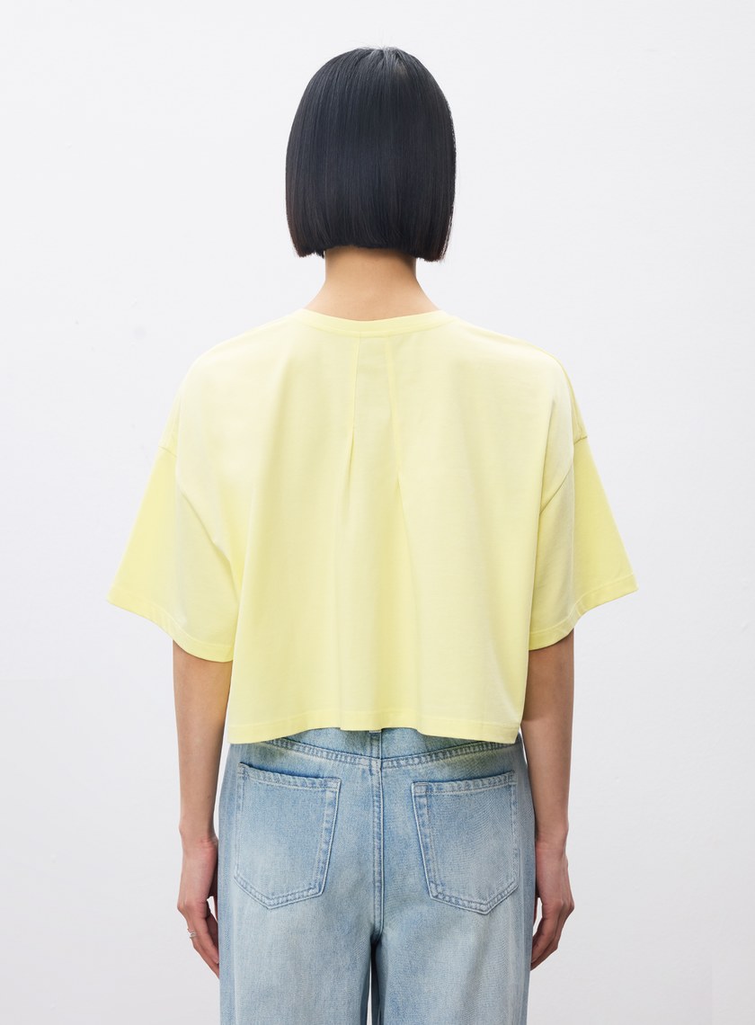 休閒涼感刺繡T恤