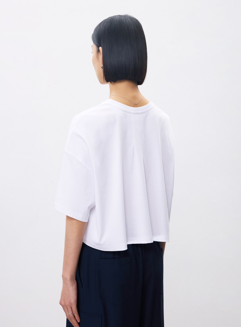 休閒涼感刺繡T恤