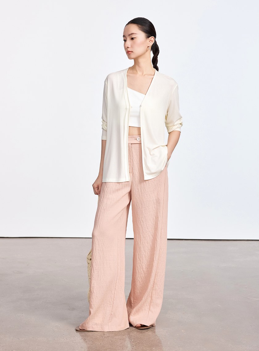 雲感天絲透氣罩衫