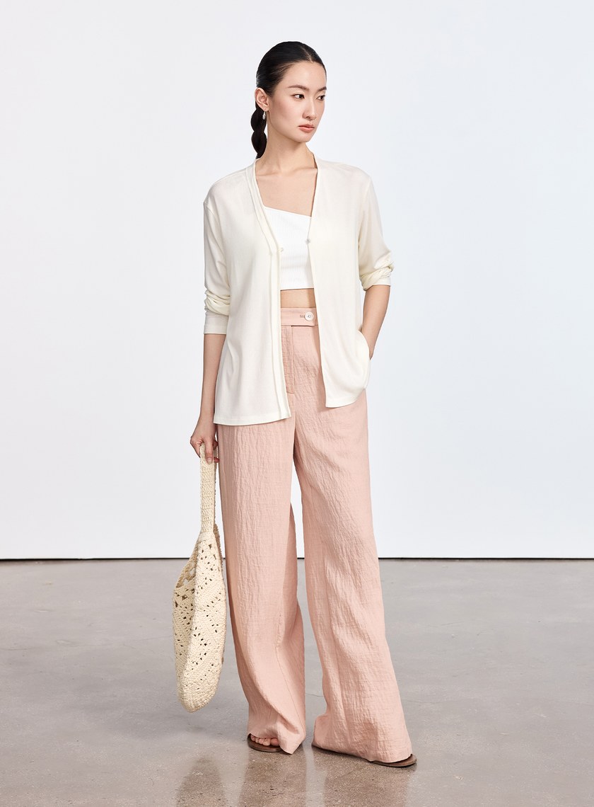 雲感天絲透氣罩衫