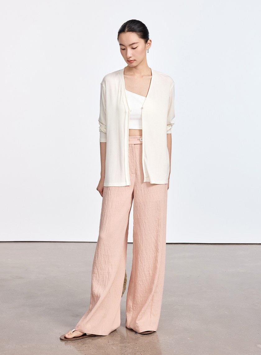 雲感天絲透氣罩衫