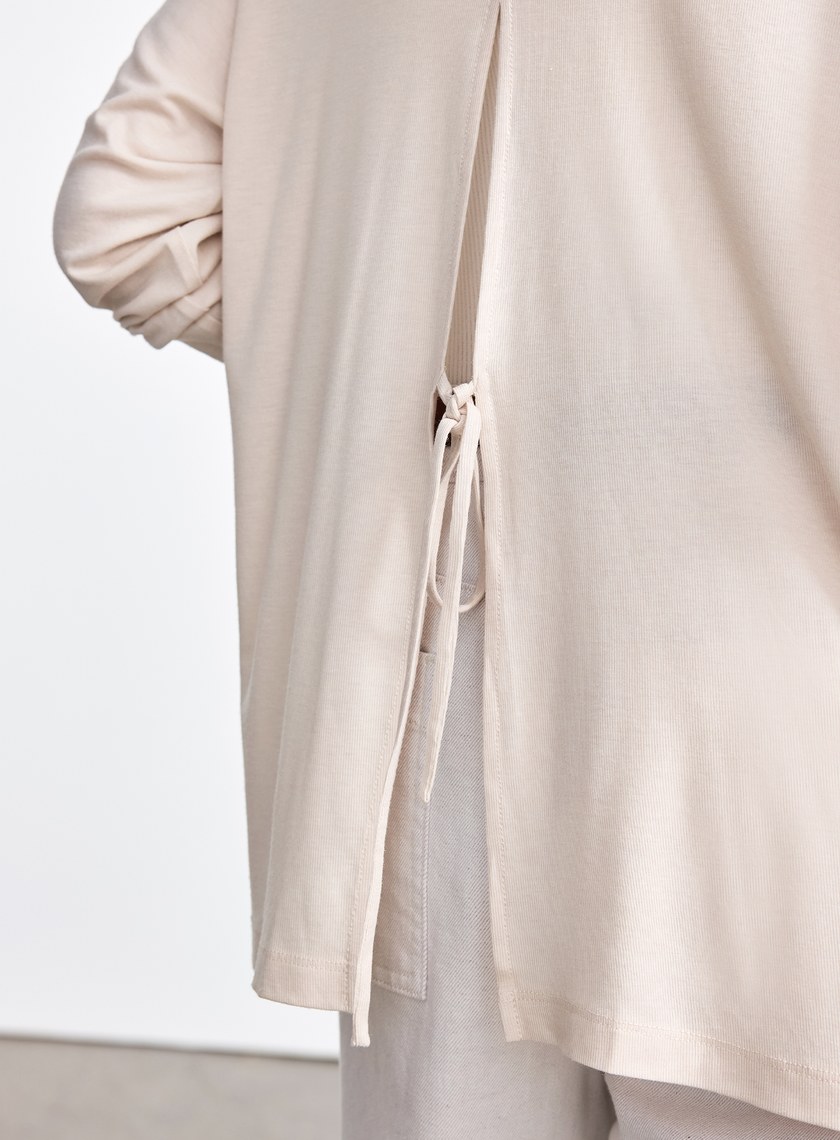 雲感天絲透氣罩衫