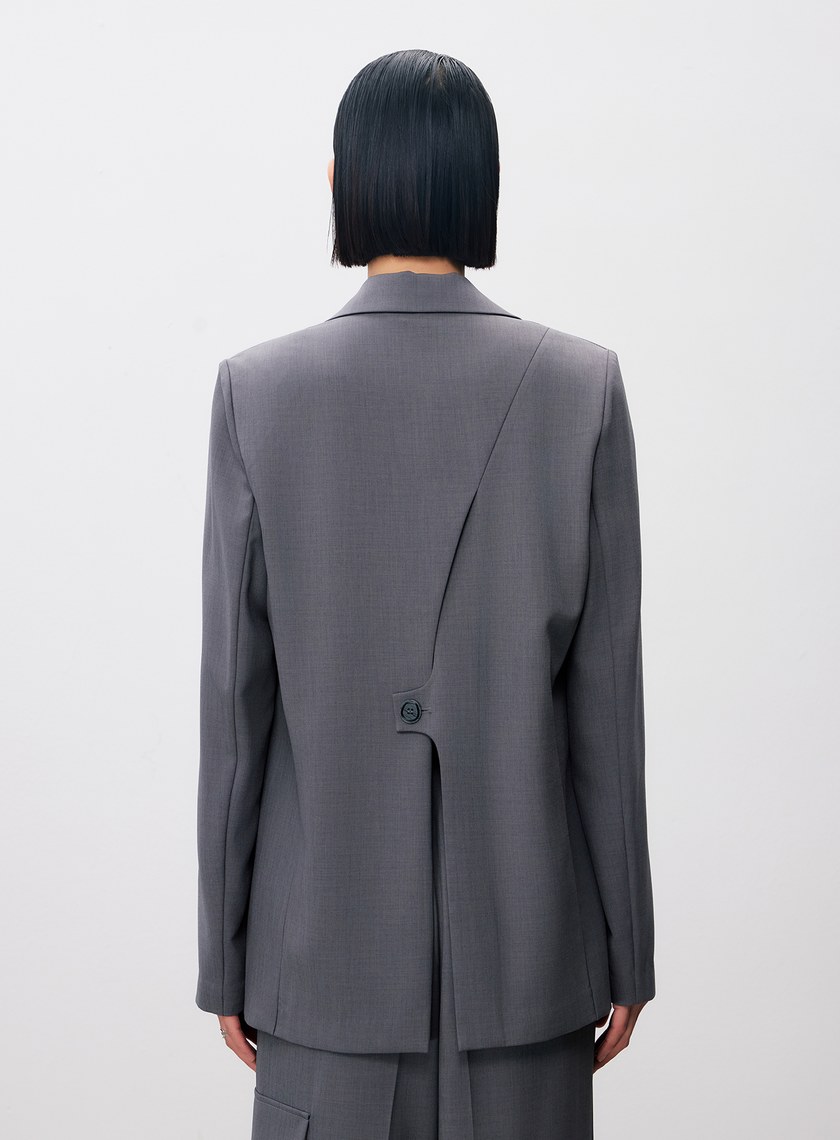 不對稱解構西裝外套