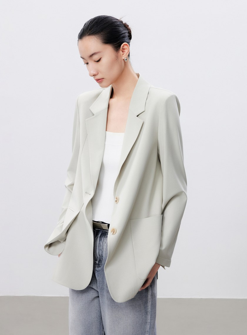 輕盈涼感西裝外套