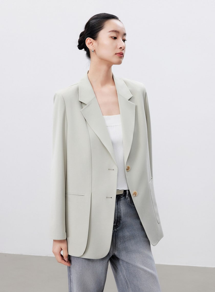 輕盈涼感西裝外套