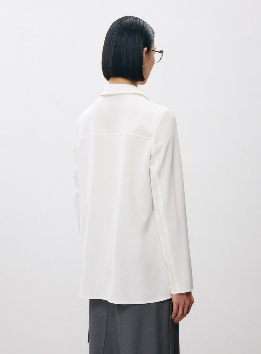 極簡垂感H型襯衫