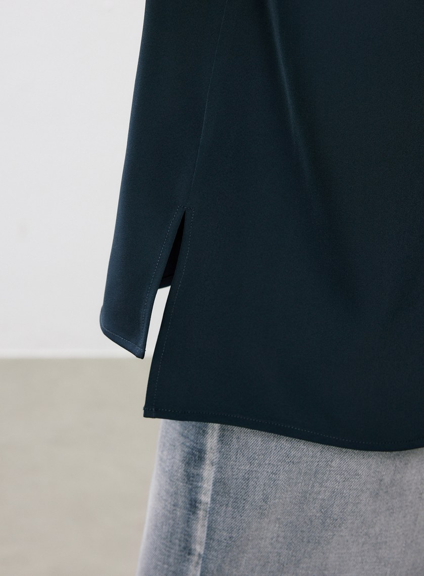 極簡垂感H型襯衫