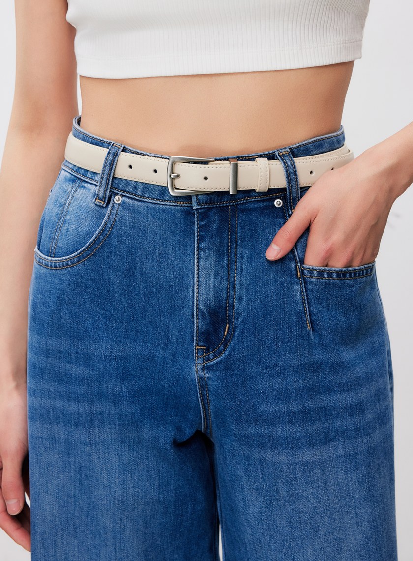 率性金屬方框皮帶