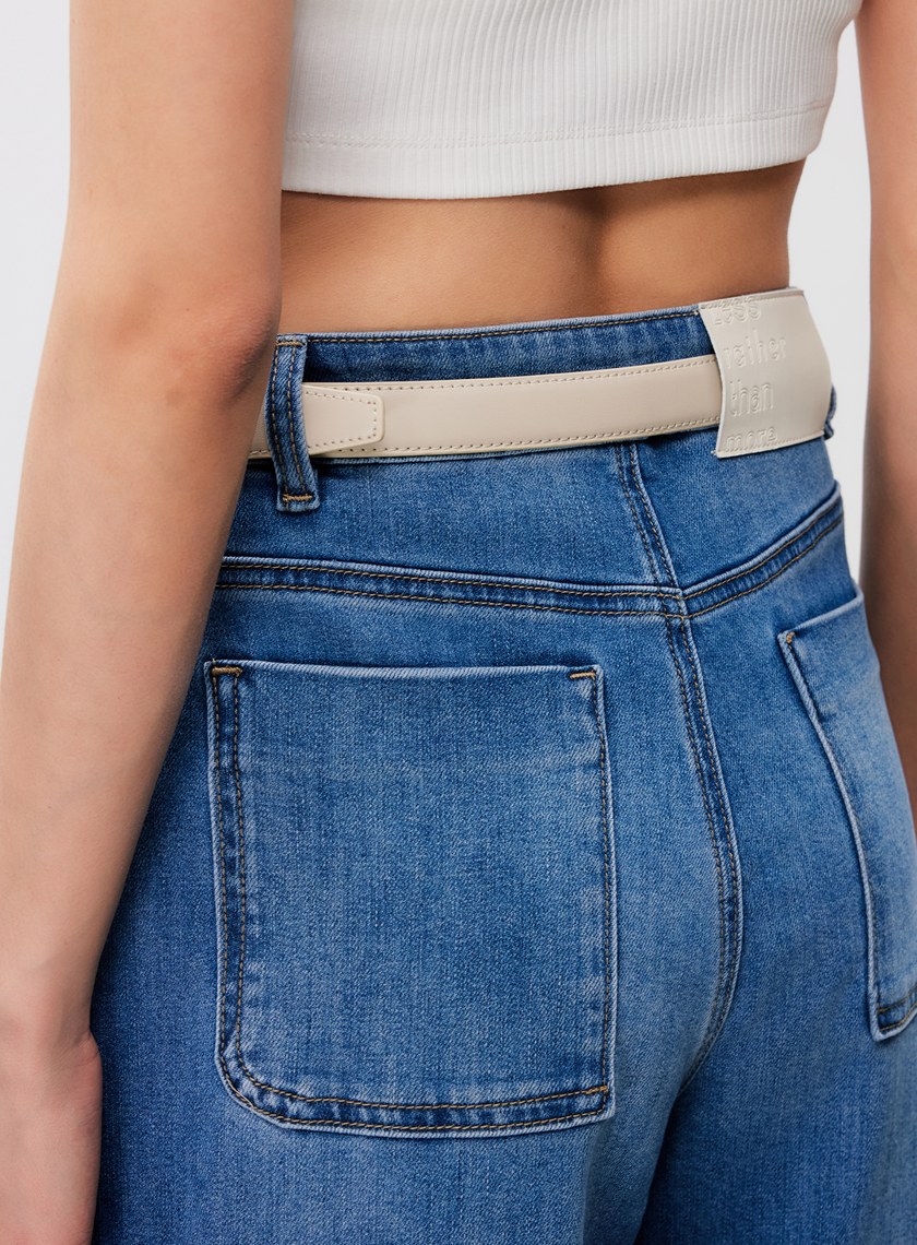 率性金屬方框皮帶