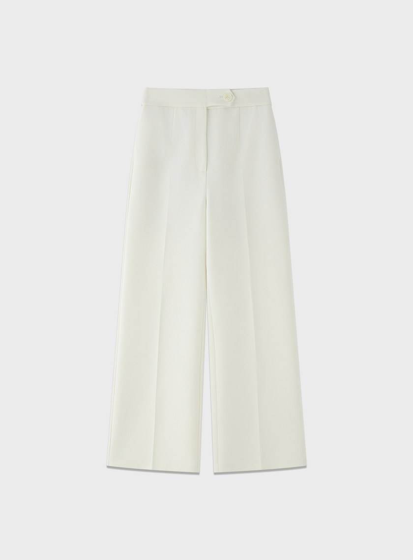 挺廓感高腰西裝寬褲