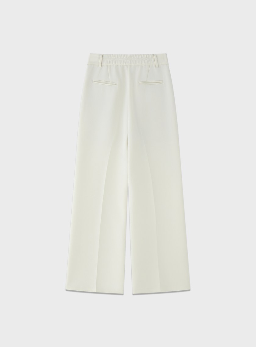 挺廓感高腰西裝寬褲