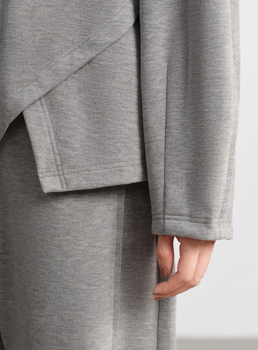 極簡慵懶連帽休閒衛衣