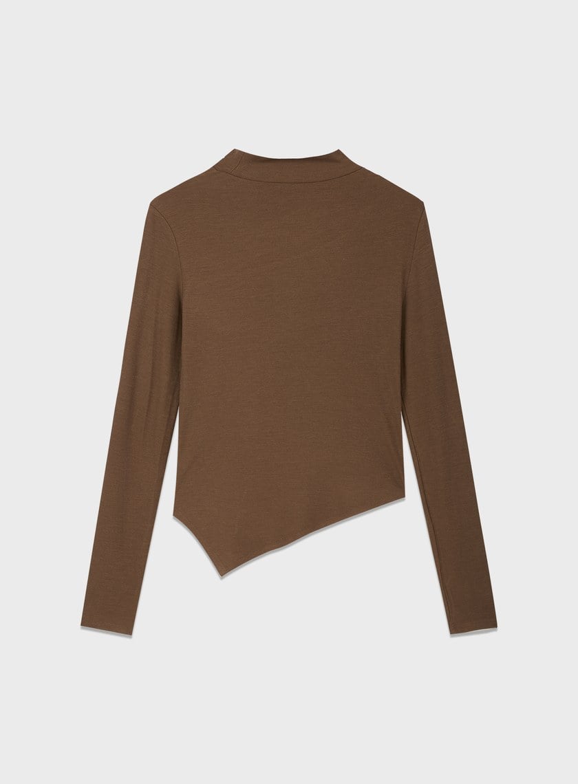 簍空造型感修身上衣