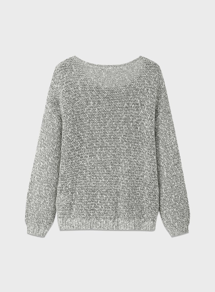 北歐風慵懶毛絨針織上衣