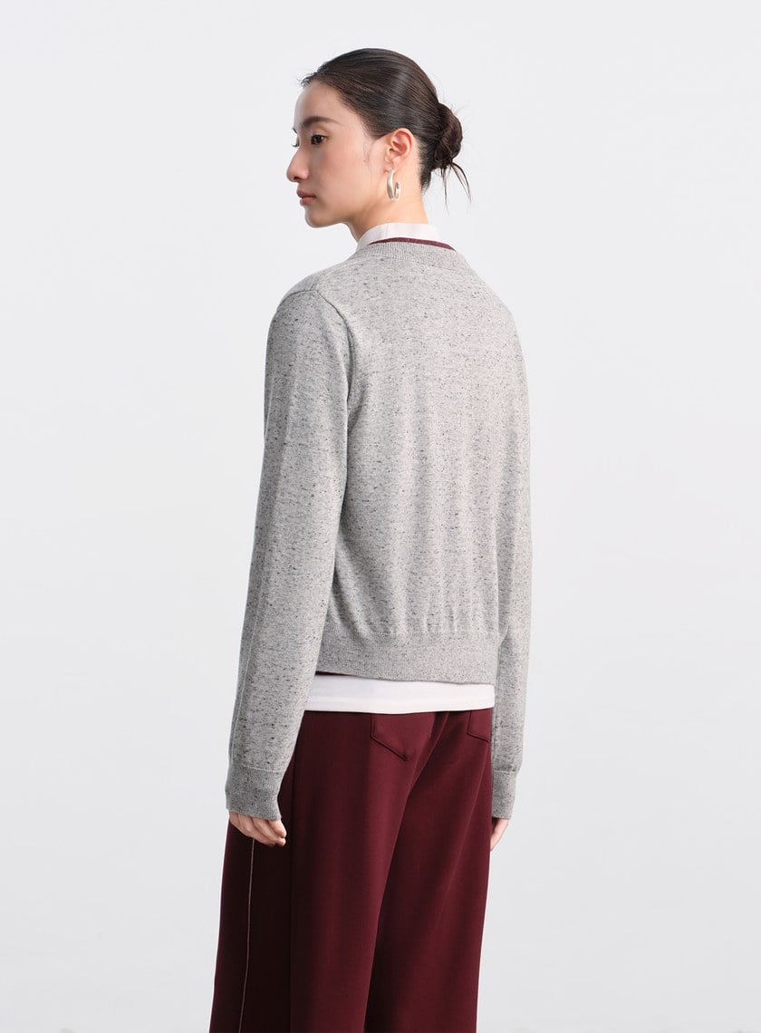 雙口袋工裝風開襟外套