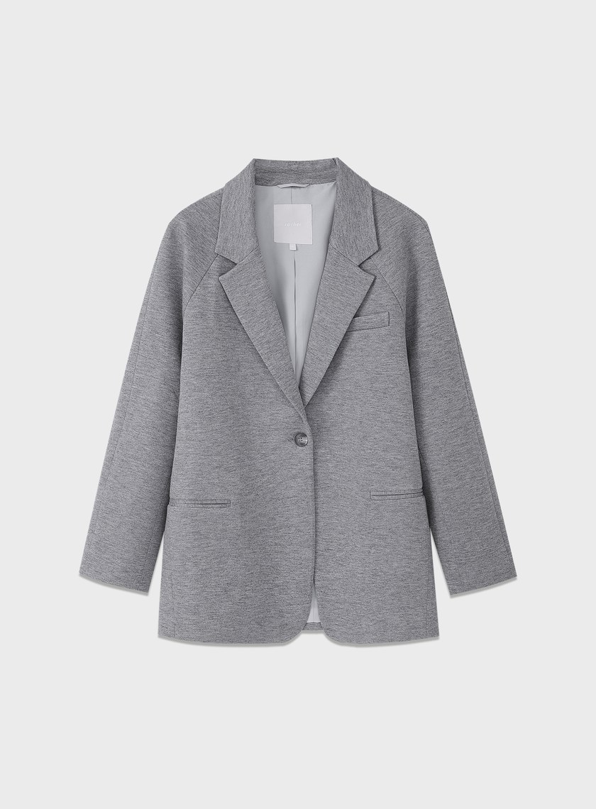 挺廓感休閒繭型西裝