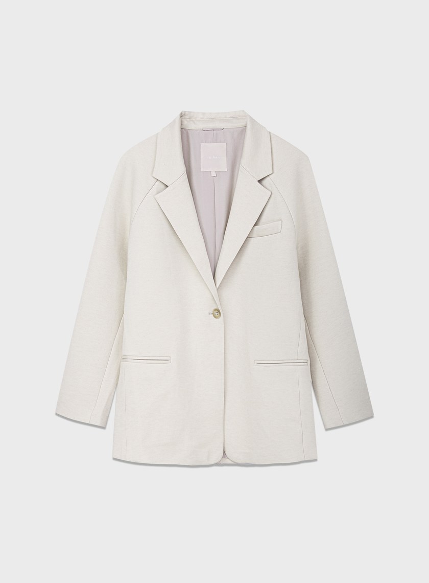 挺廓感休閒繭型西裝