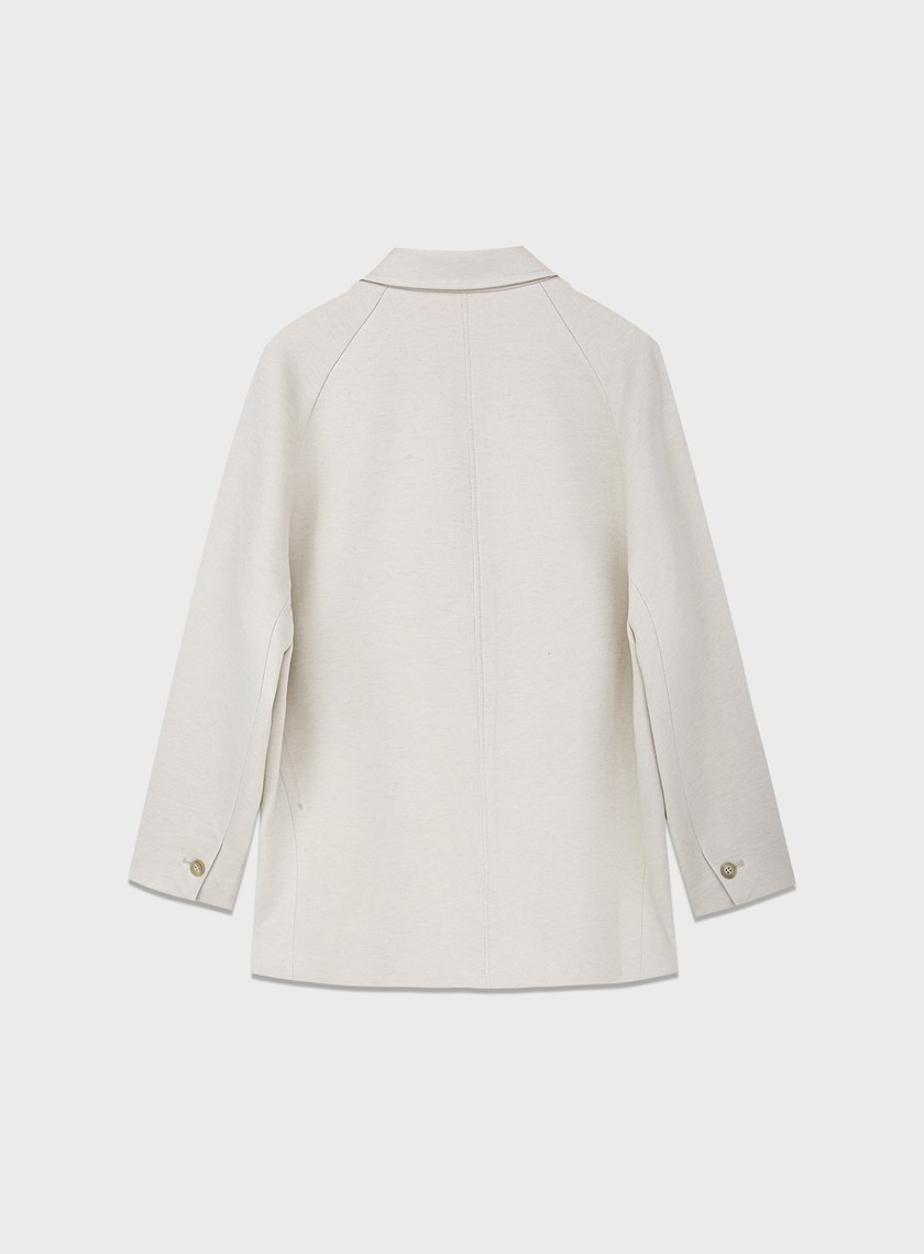 挺廓感休閒繭型西裝