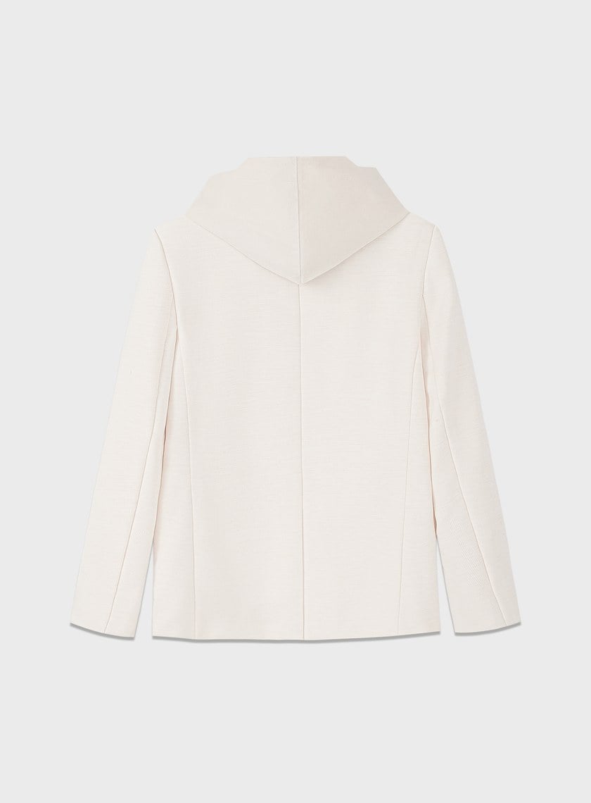 可拆卸連帽西裝外套