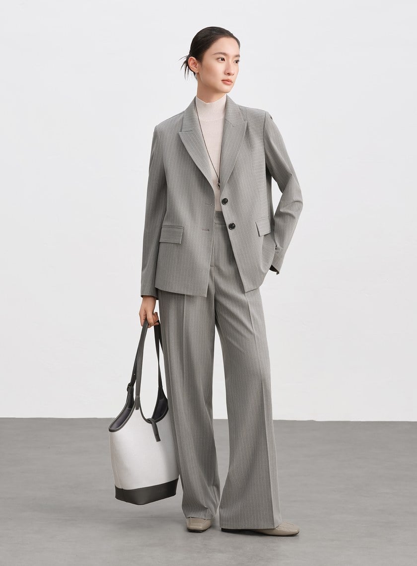 撞色拼接牛仔皮革托特包