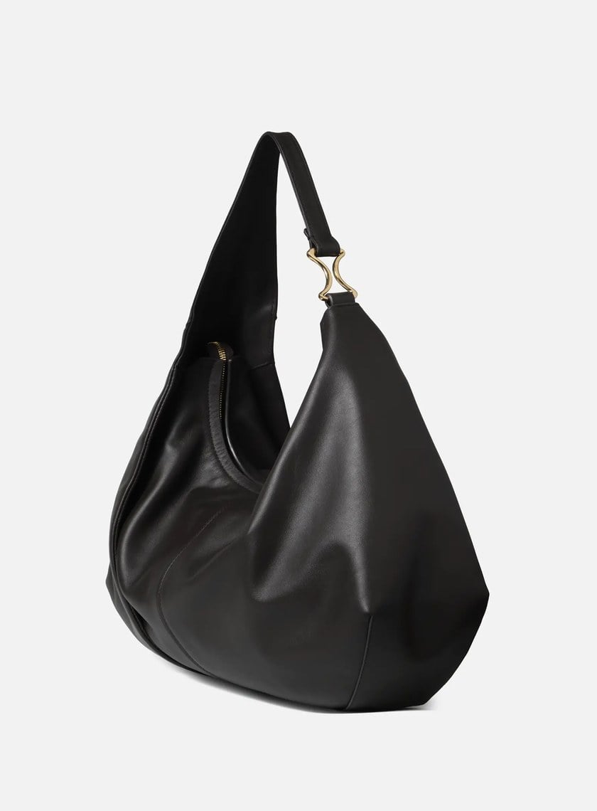 FEMANCE_Wander Hobo 不對稱慵懶感皮革托特包