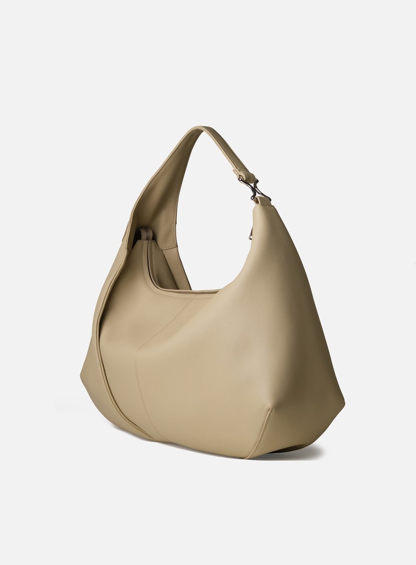 FEMANCE_Wander Hobo 不對稱慵懶感皮革托特包