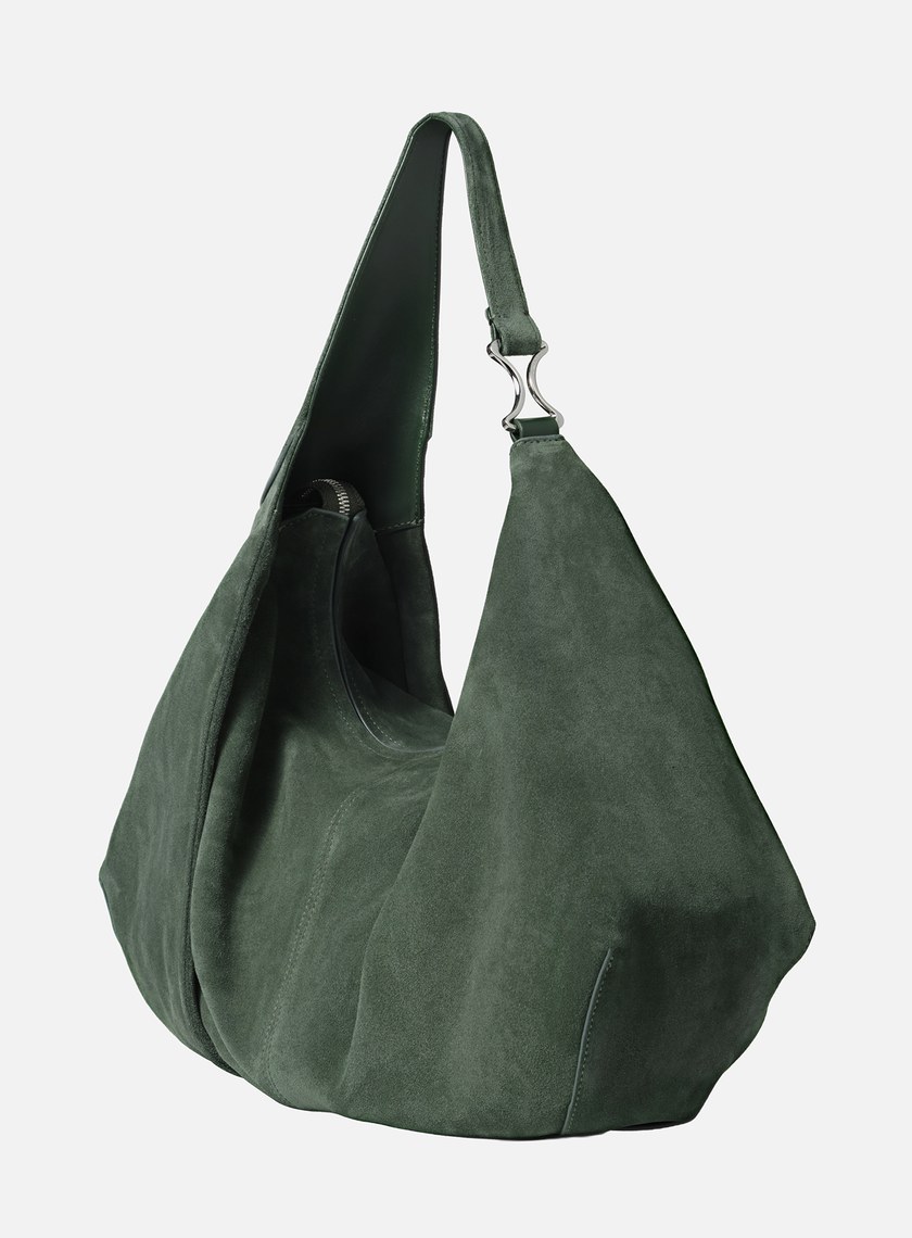 FEMANCE_Wander Hobo 不對稱慵懶感麂皮托特包