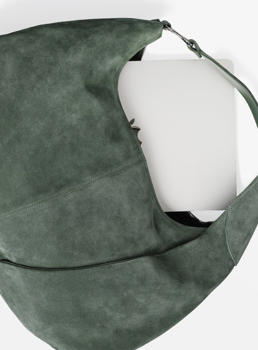 FEMANCE_Wander Hobo 不對稱慵懶感麂皮托特包