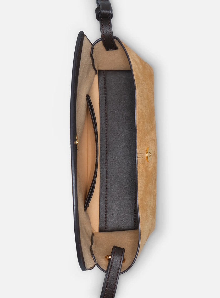 FEMANCE_Lympia Pouch 不對稱簡約麂皮多way包