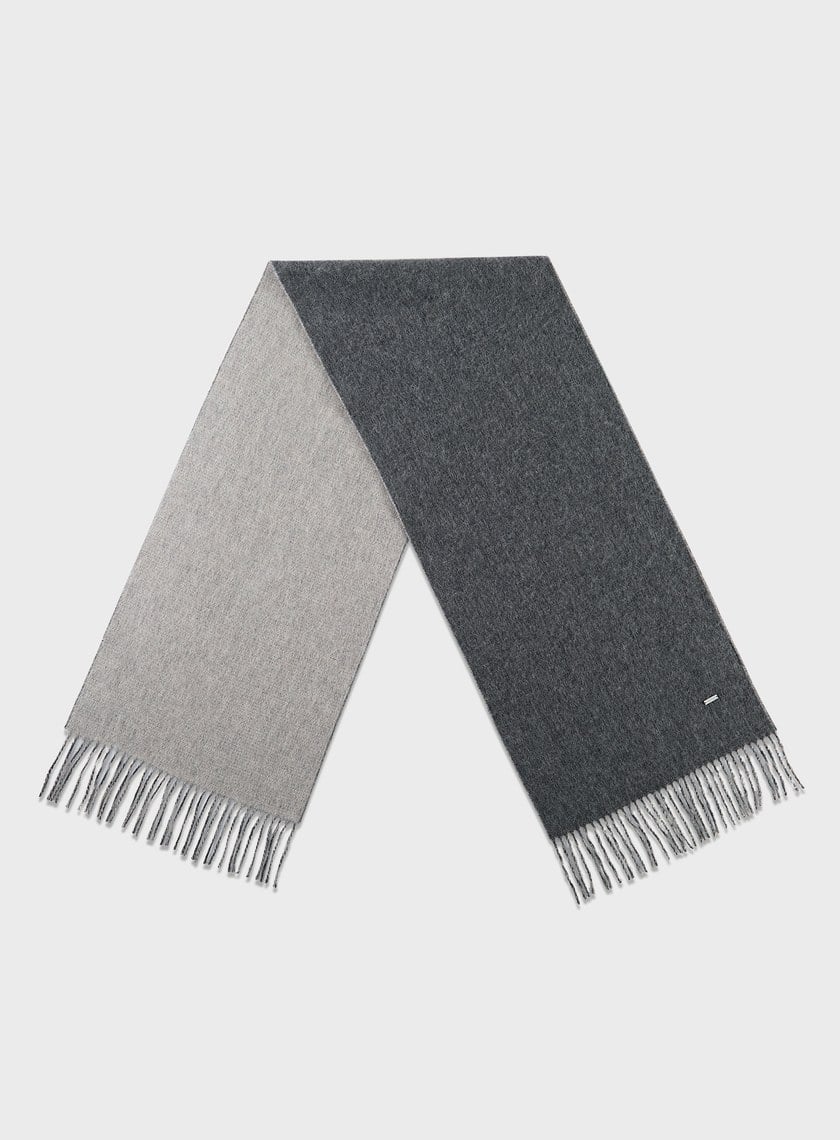 100%羊毛經典流蘇圍巾