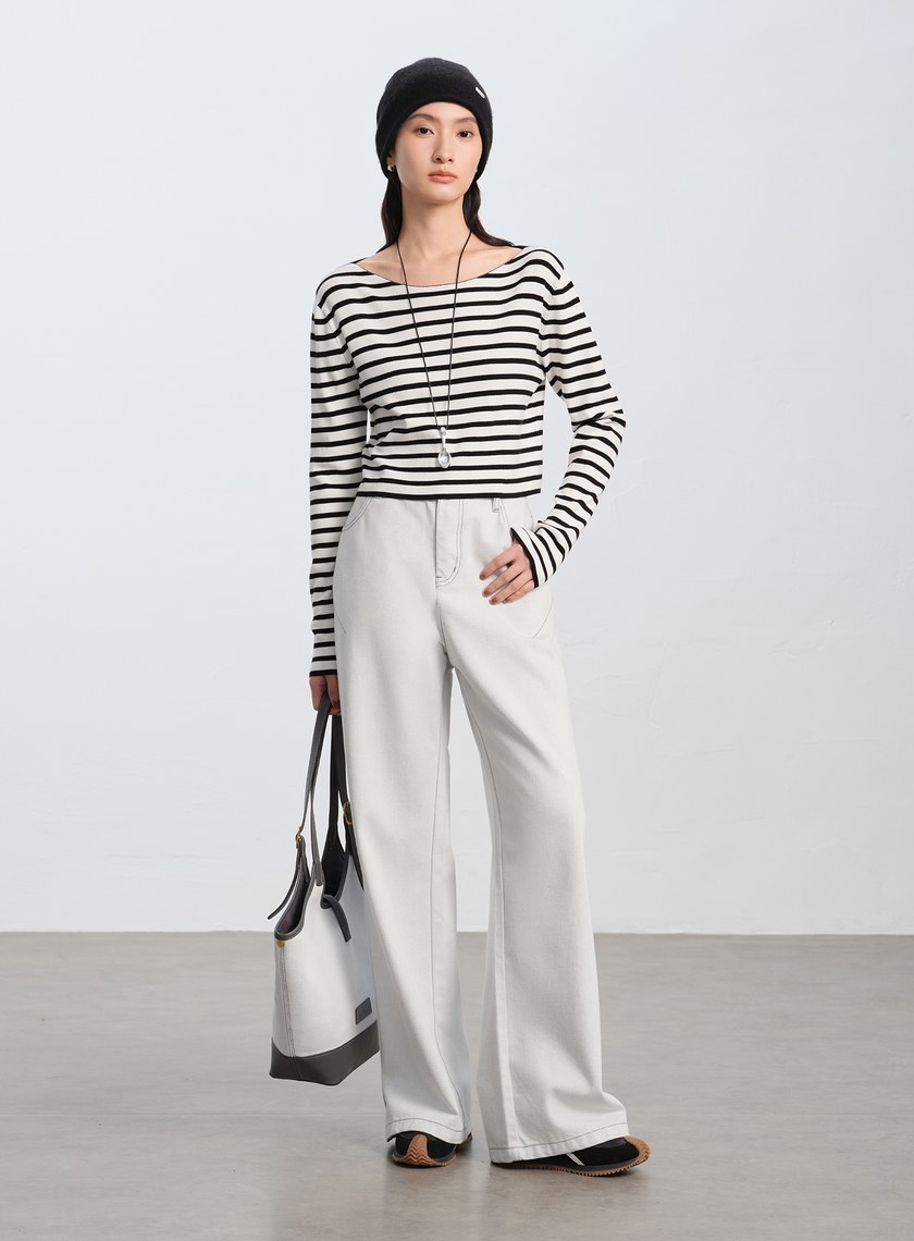 雙面穿羊絨雙色針織冷帽