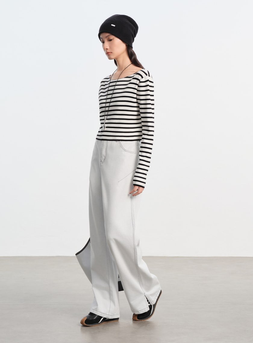 雙面穿羊絨雙色針織冷帽