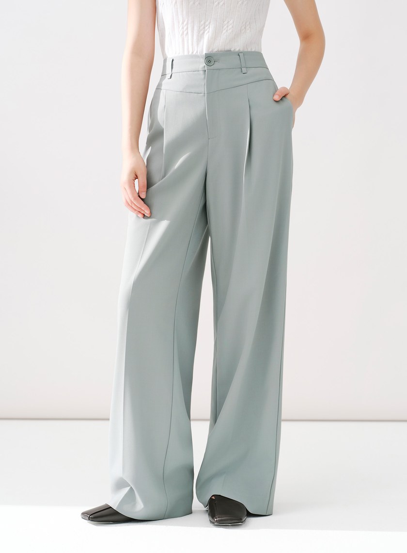 Signature Suit - 簡約直筒西裝褲