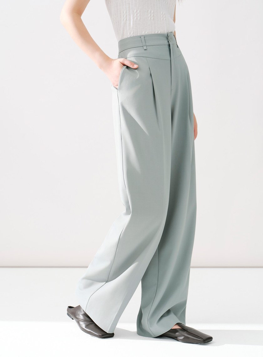 Signature Suit - 簡約直筒西裝褲