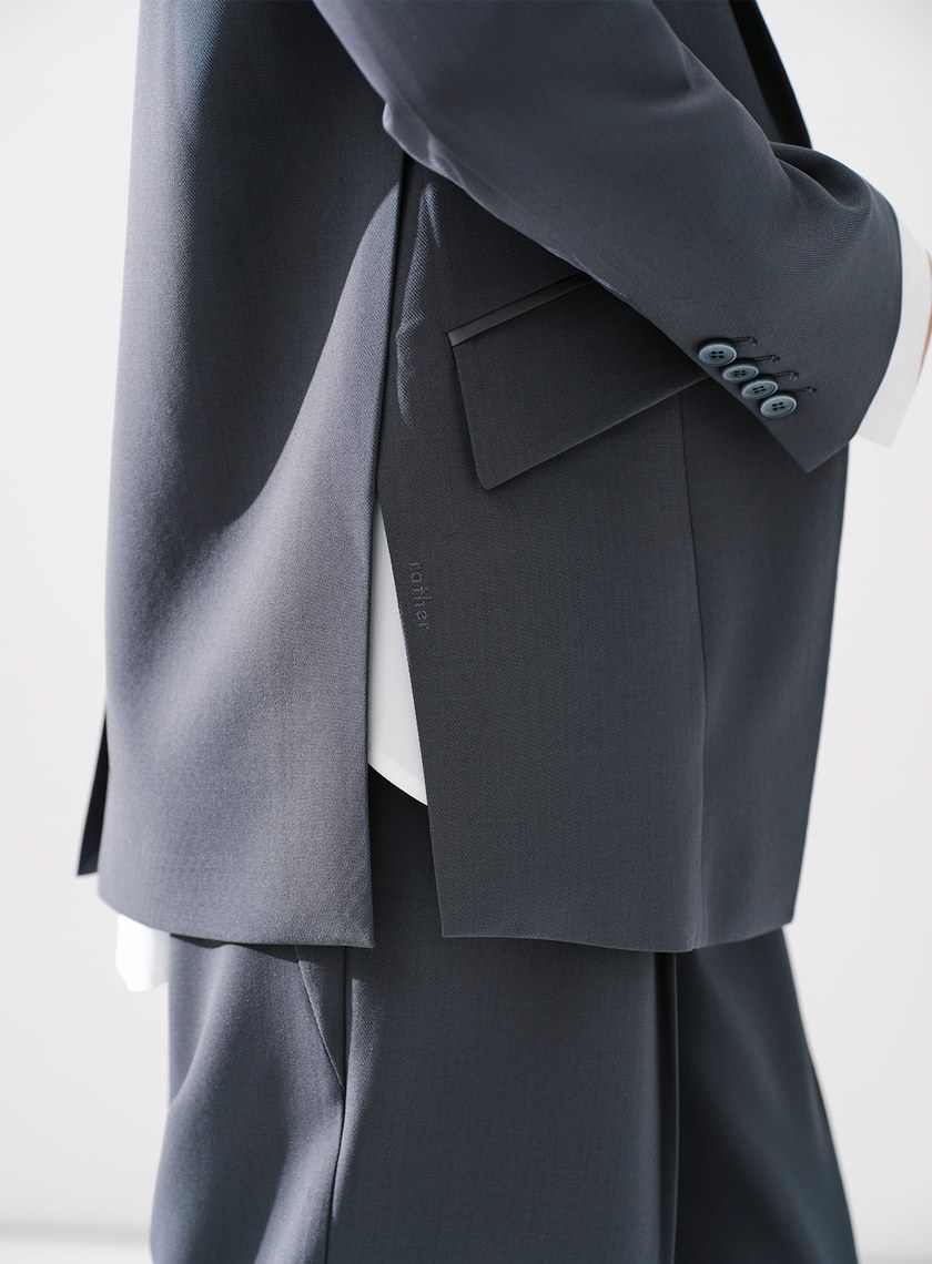 Signature Suit - 簡約不對稱西裝外套