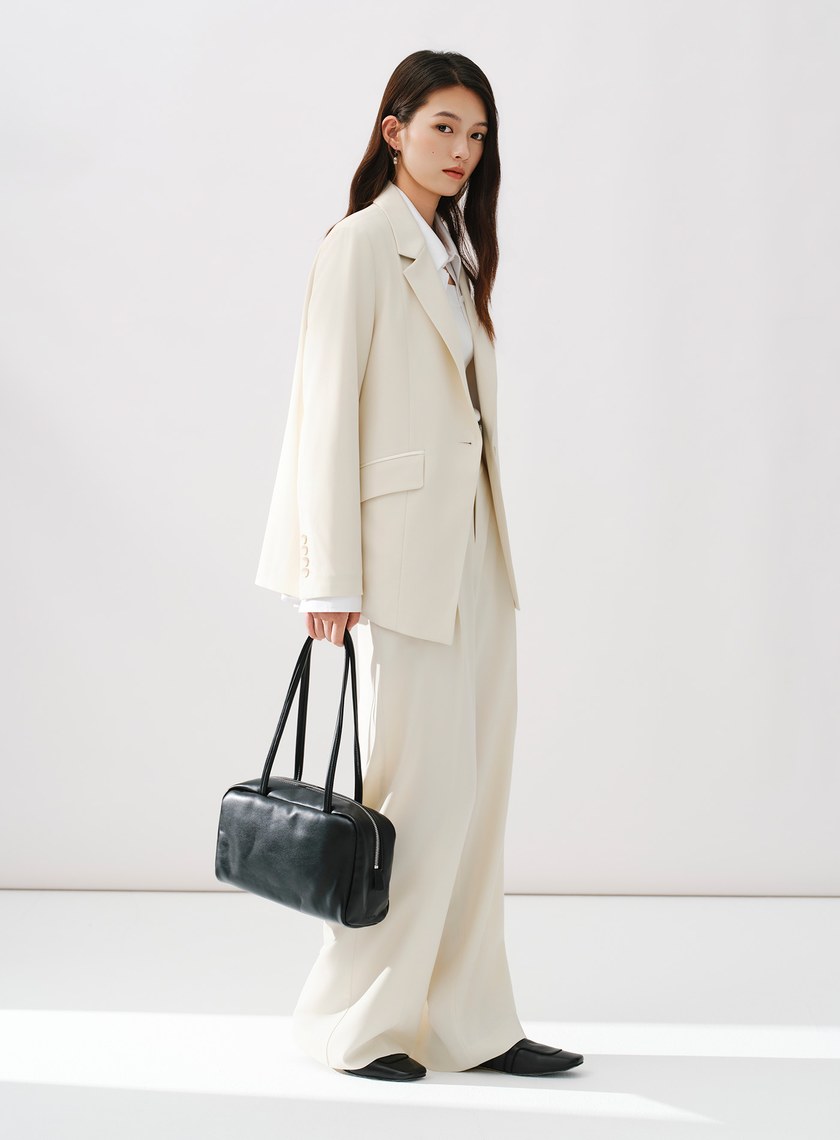 Signature Suit - 簡約不對稱西裝外套