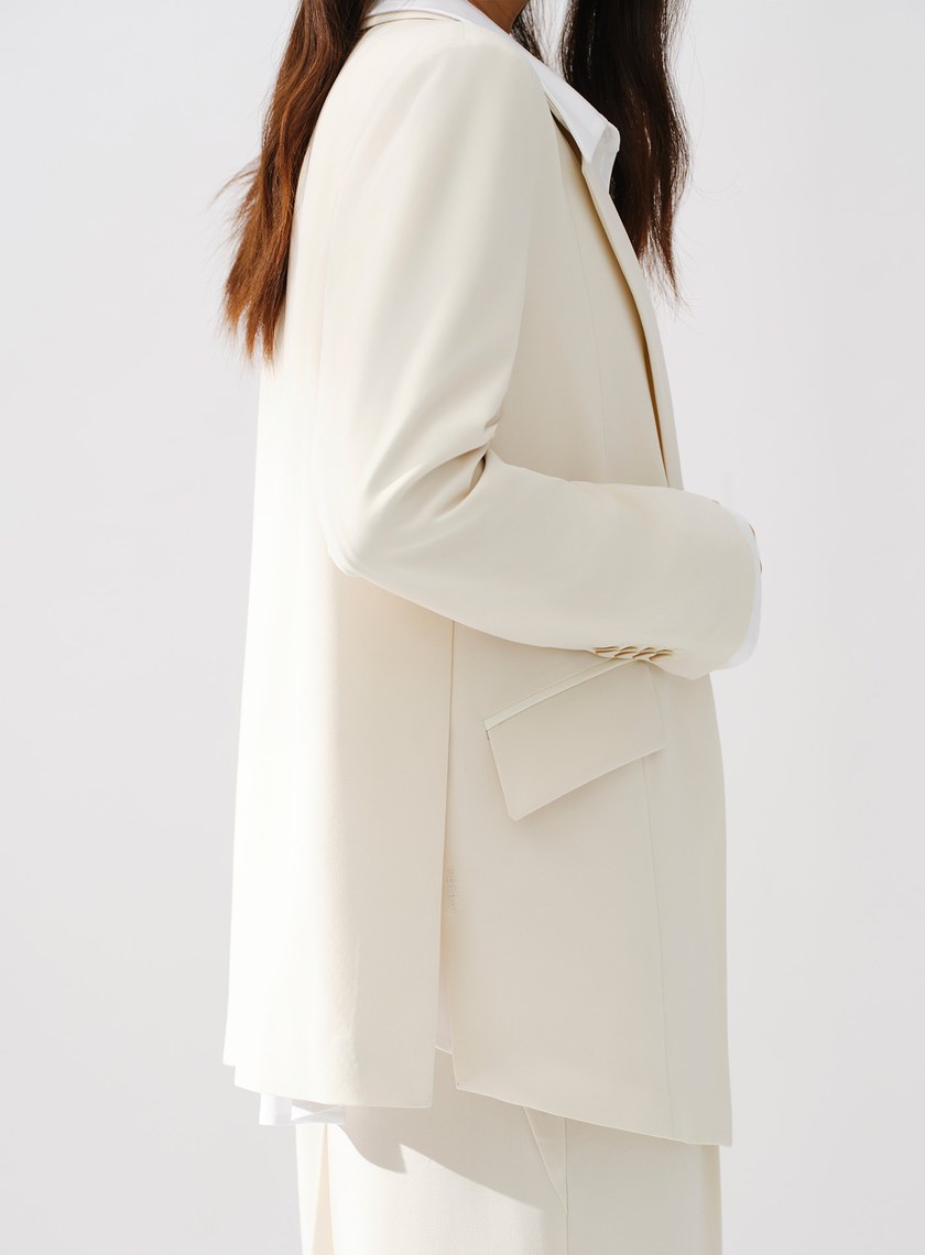 Signature Suit - 簡約不對稱西裝外套