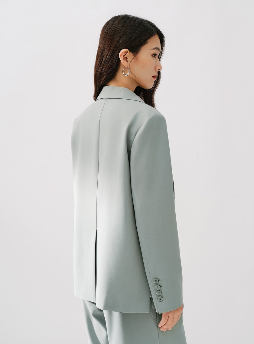 Signature Suit - 簡約不對稱西裝外套