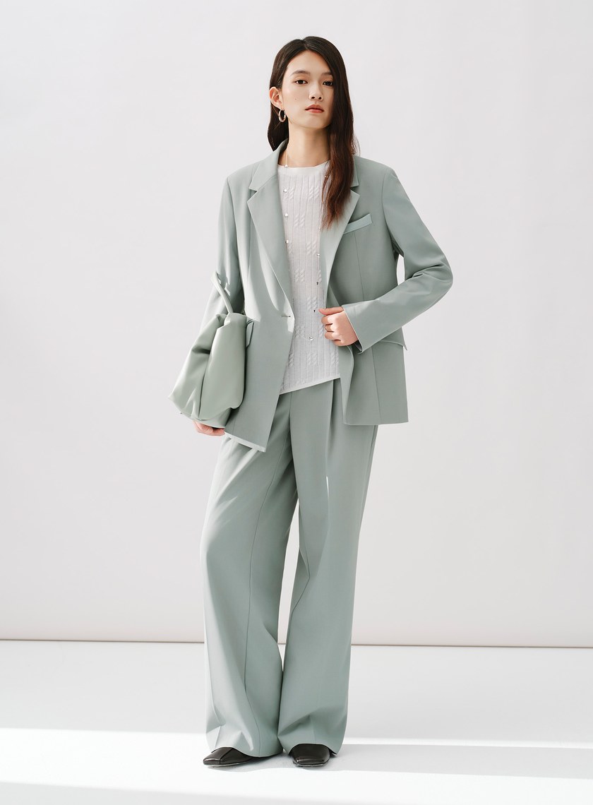 Signature Suit - 西裝外套+直筒西裝褲