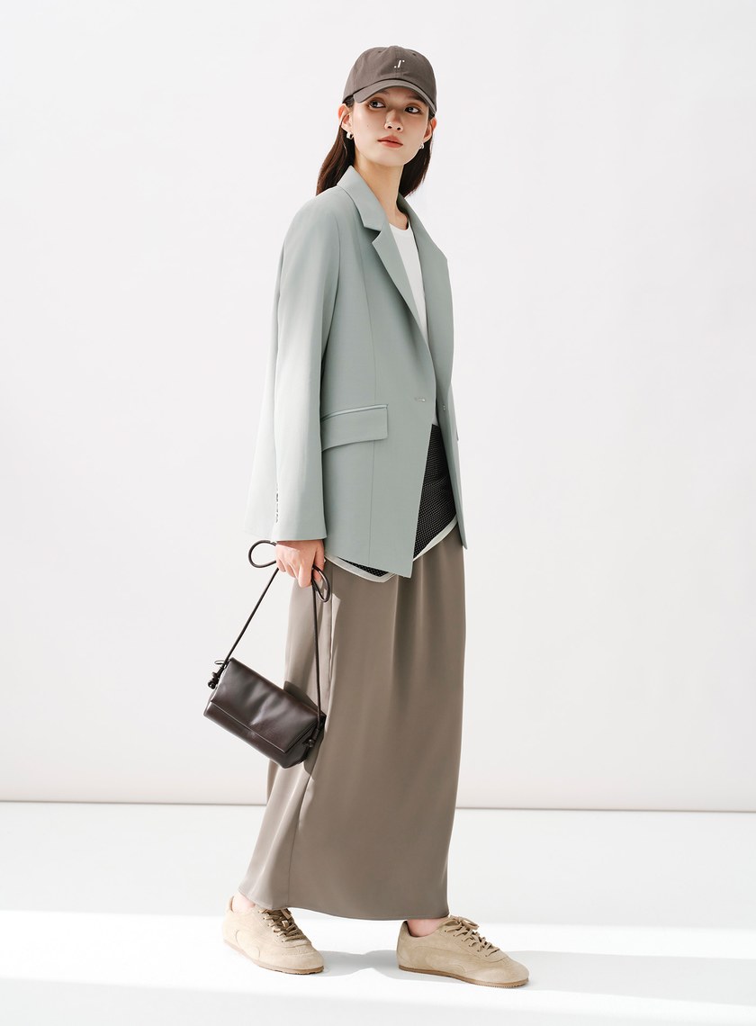 Signature Suit - 簡約不對稱西裝外套