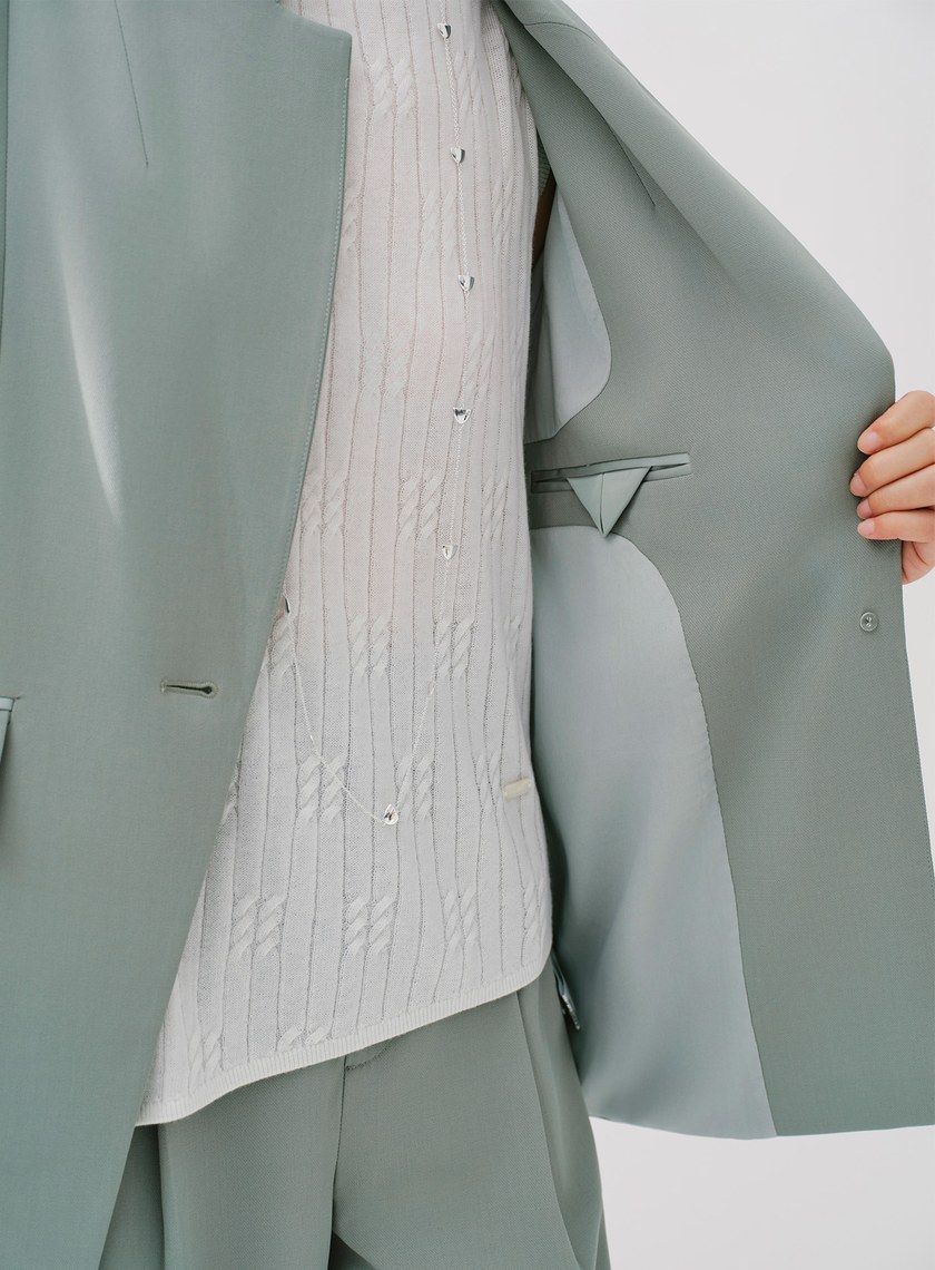 Signature Suit - 簡約不對稱西裝外套