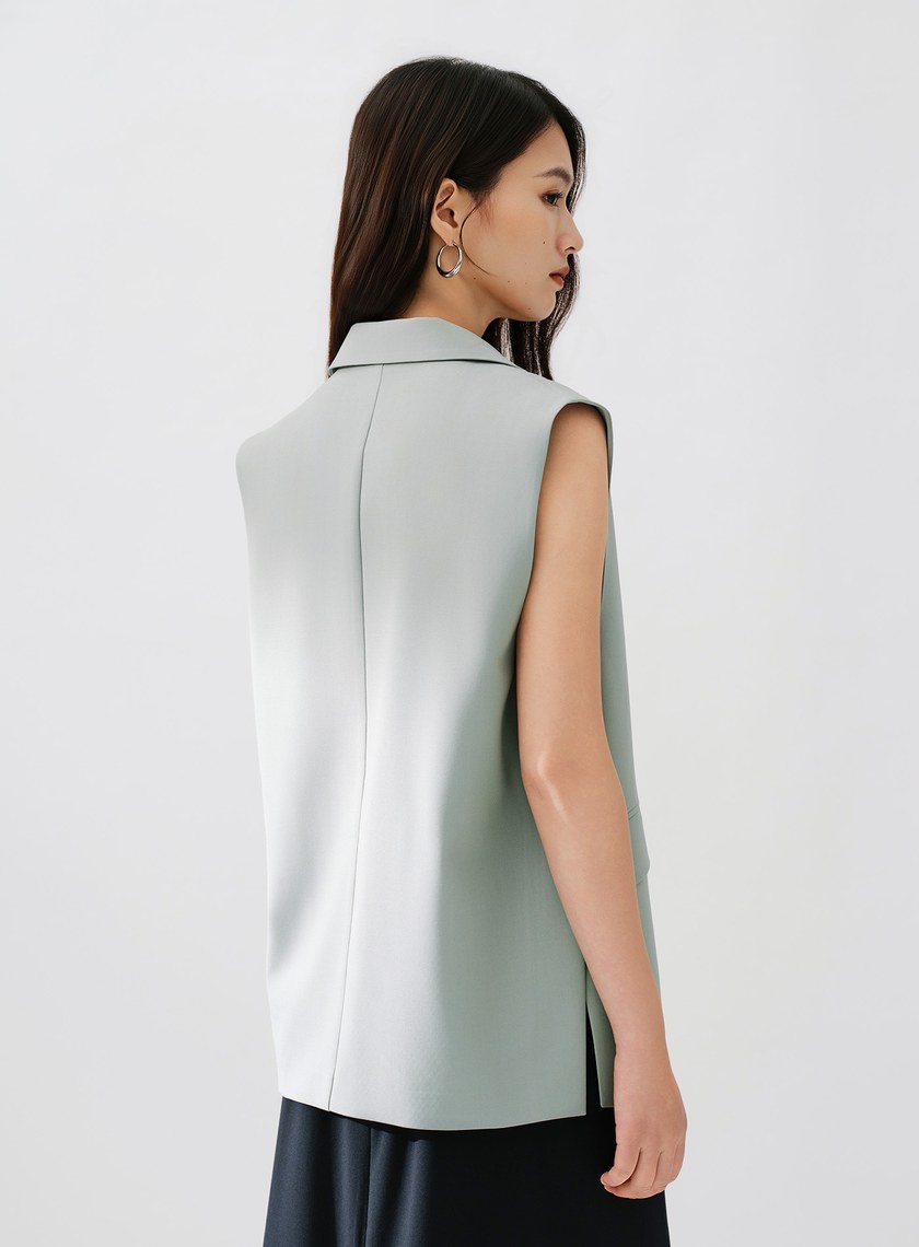 Signature Suit - 簡約不對稱西裝背心