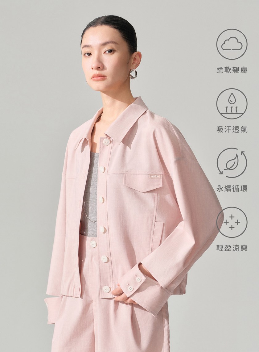 亞麻休閒襯衫