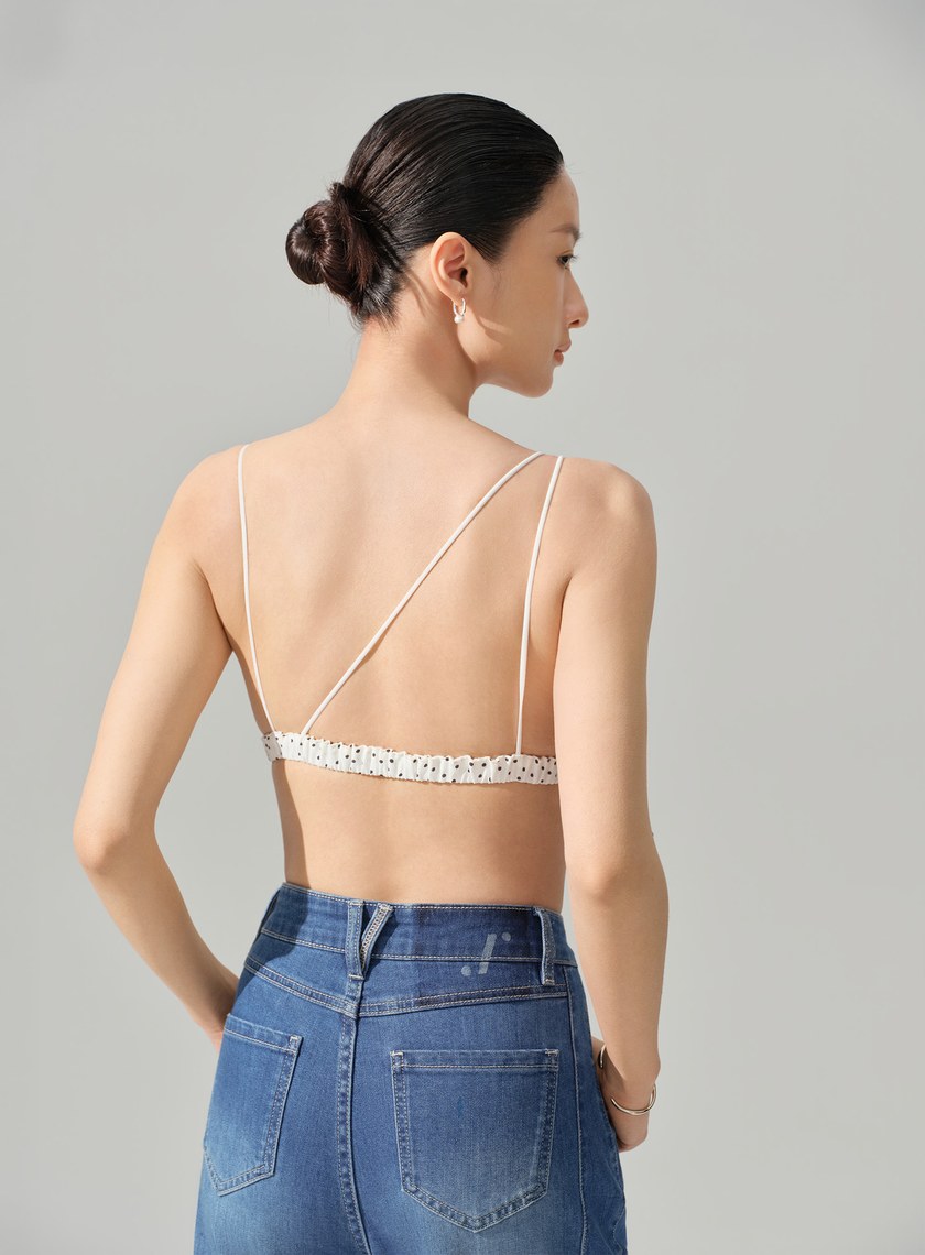 DISNEY｜法式波點三角內衣