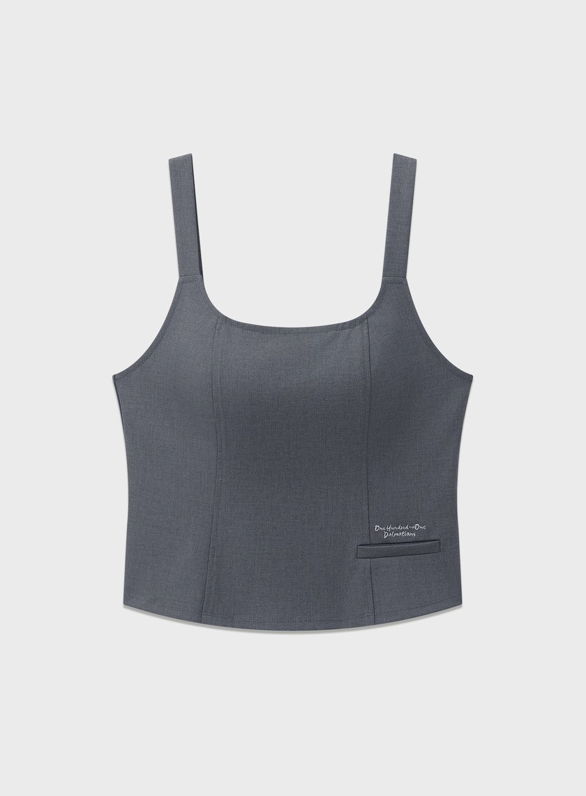 DISNEY｜刺繡短版BRA背心