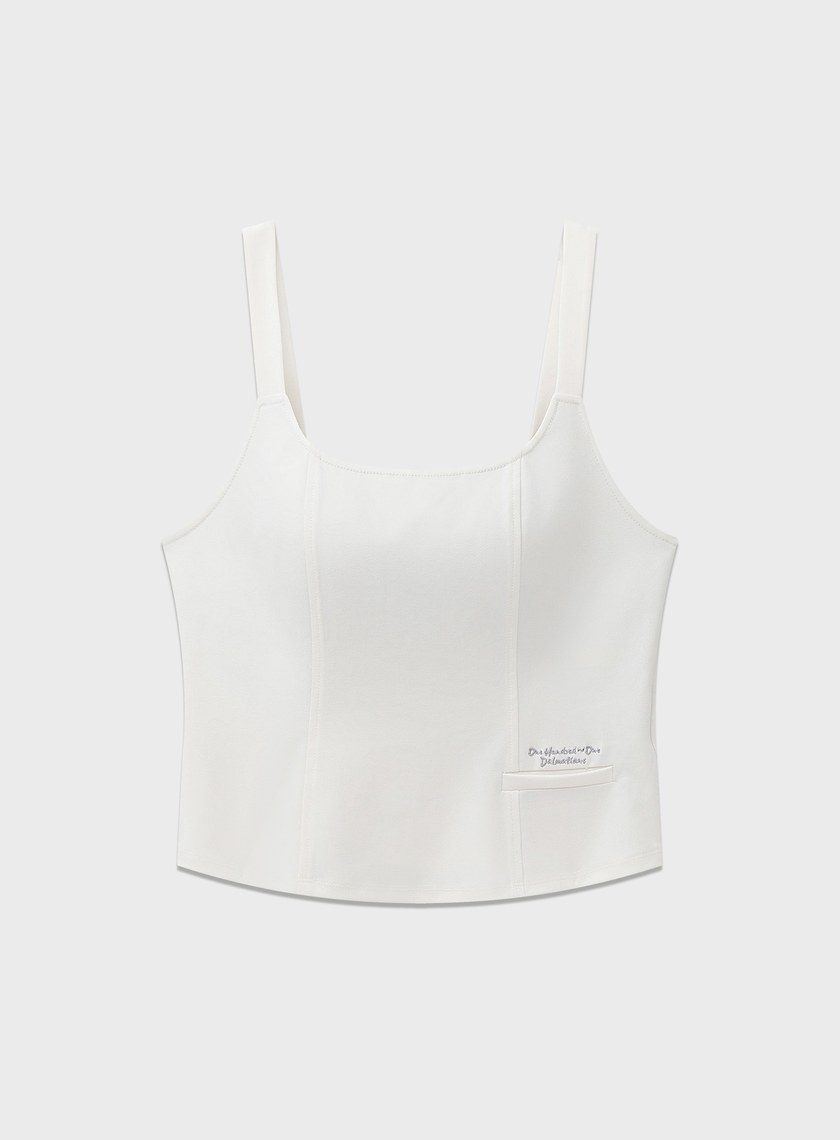 DISNEY｜刺繡短版BRA背心