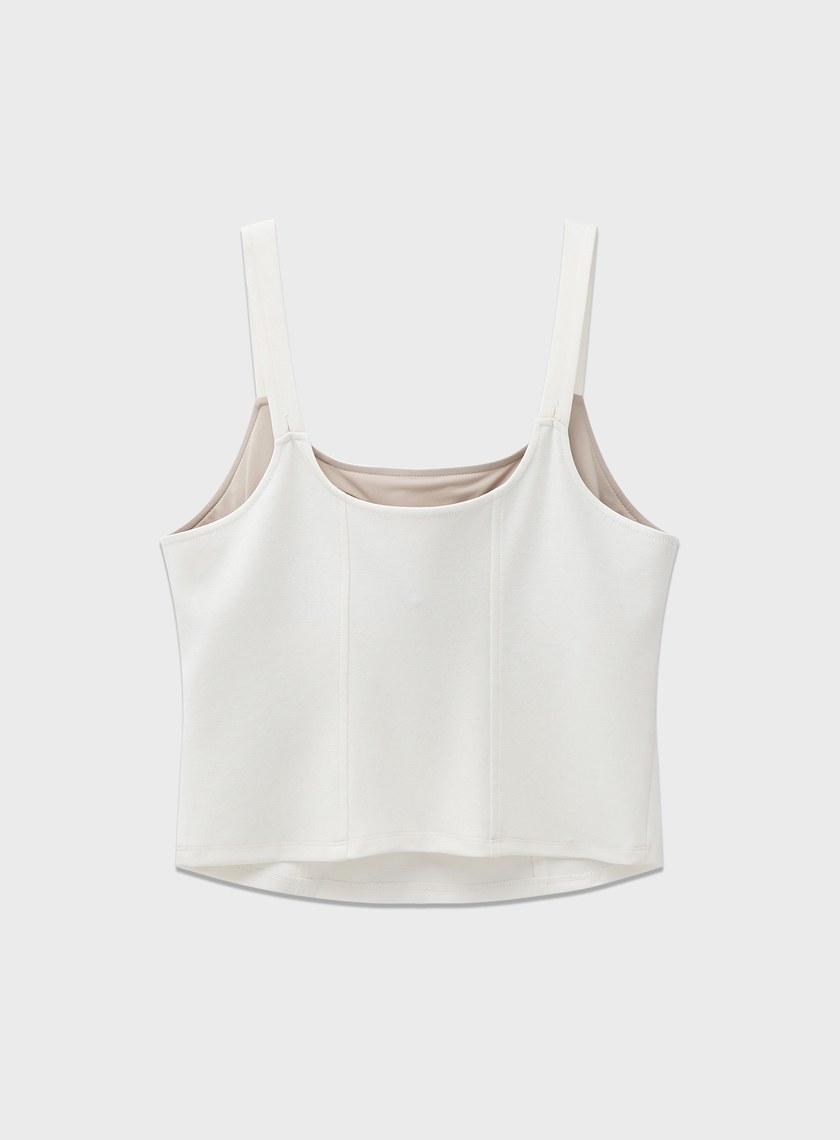 DISNEY｜刺繡短版BRA背心