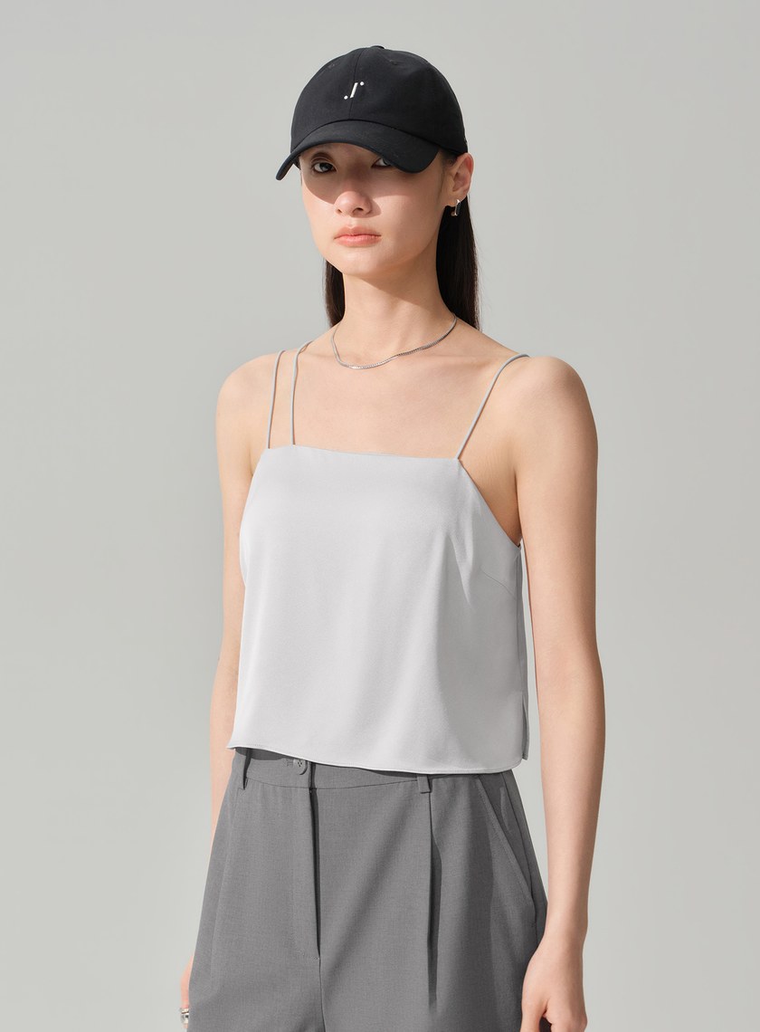 不對稱肩帶Bra背心